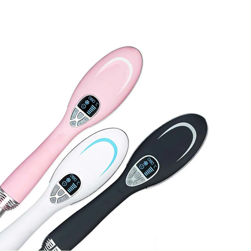 Профессиональная Ионная Щетка для быстрой сушки волос плоская гофра базального