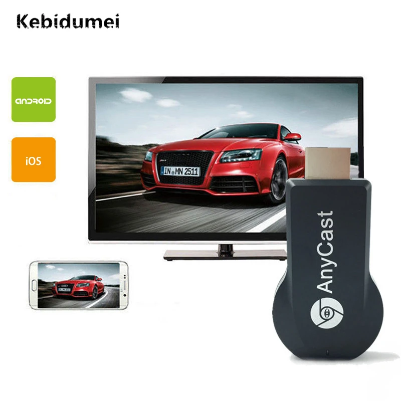 ТВ приставка Kebidumei M2 Full HD 1080P Wifi Дисплей приемник ключ для домашнего Miracast экран DLNA