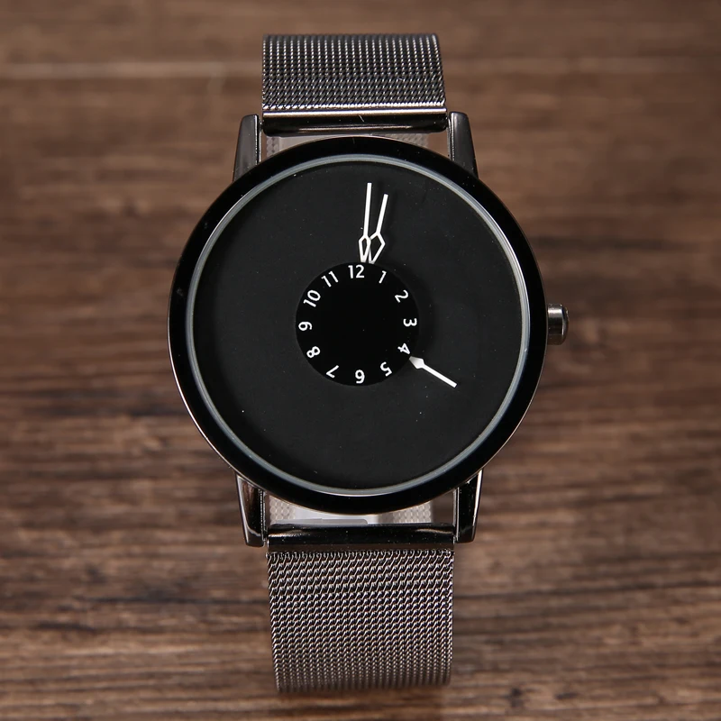 Paidu мужские фирменные часы деловые кварцевые простой тренд 4 стиля сетчатый