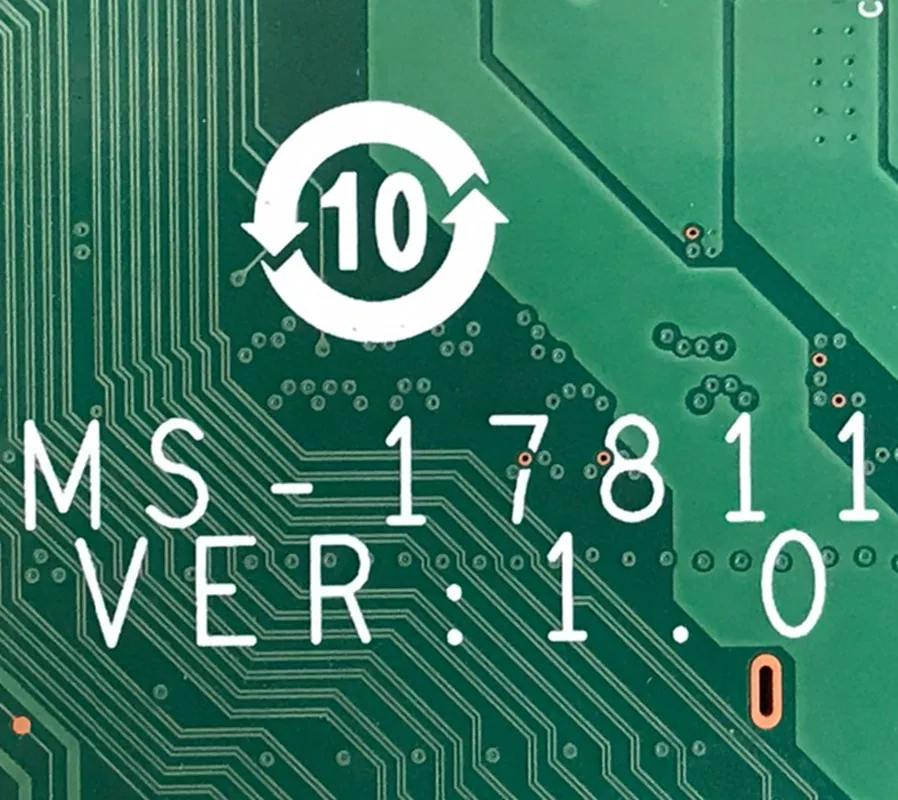 Reboto для MSI GT72 ge72 ноутбук материнской платы с sr1px i7-4710hq 2.5 ГГц Процессор ms-17811 Ver 1.0 материнская плата тестирование быстро корабль