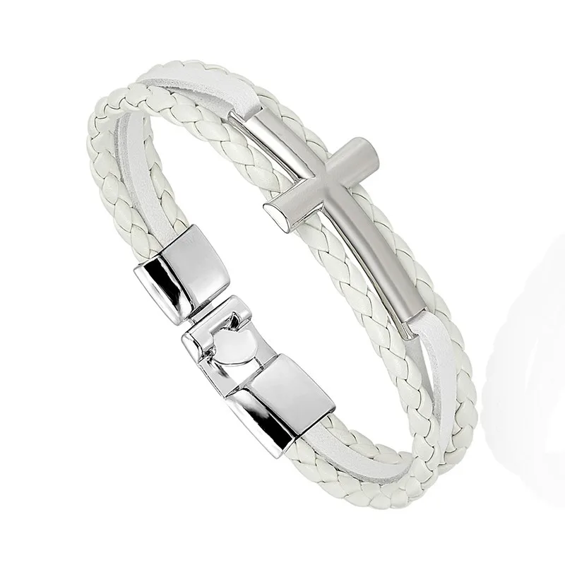 silver white Janeyacy, новинка, модный браслет для девушек, многослойный женский браслет, мужской Шарм, на каждый день, хит, браслет, вечерние, подарки, браслеты - Окраска металла: silver white