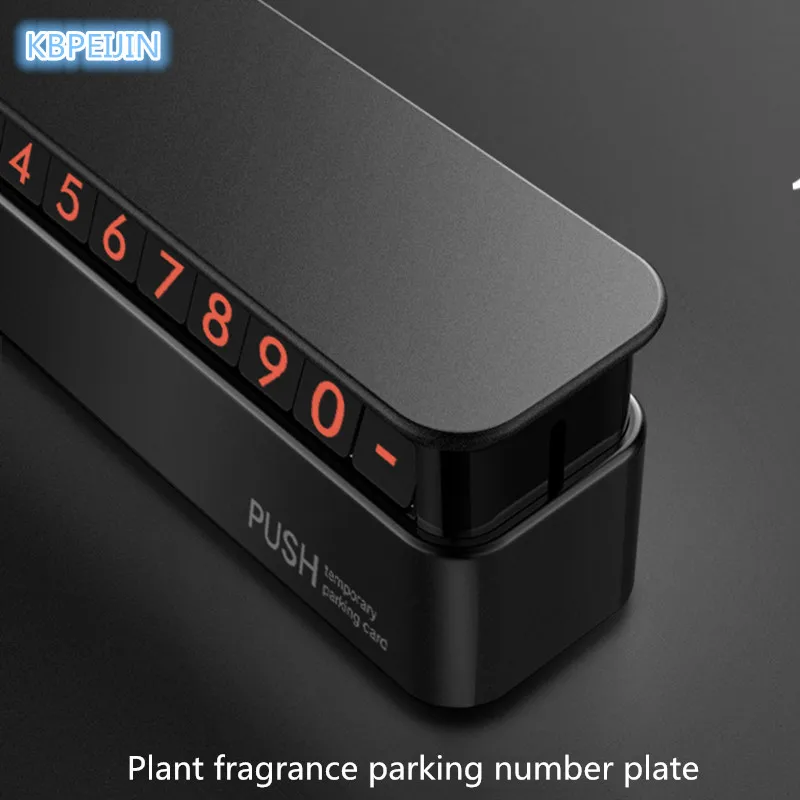 Upscale Drawer style Car Temporary Parking Card Aromatherapy 2 and 1 for Land Rover discovery 3 4 freelander accessories | Автомобили и