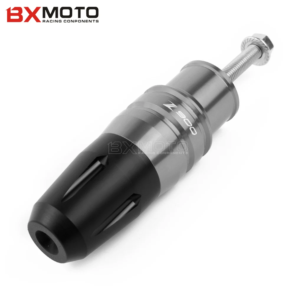 

For Kawasaki Z900 Z 900 2017 2018 CNC Aluminum Motorcycle Crash Pads Exhaust Sliders Crash Protector With logo z900