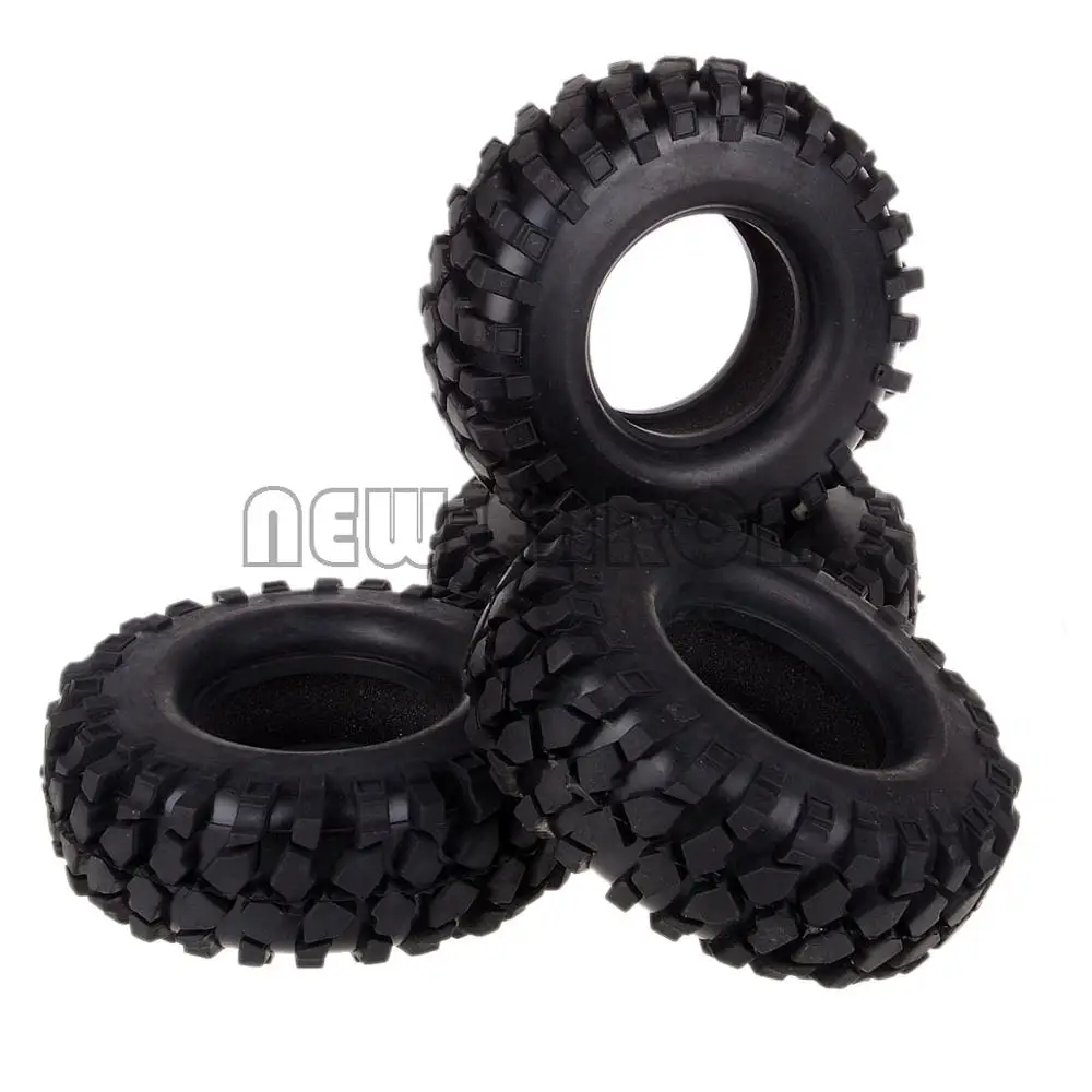 NEW ENRON 4PCS 1.9" Rubber 108mm Tyre Tires RC 1/10 Model Car Climbing Rock Crawler TRX4 Tamiya CC01 MST jimny TF2 D90 D110 | Игрушки и