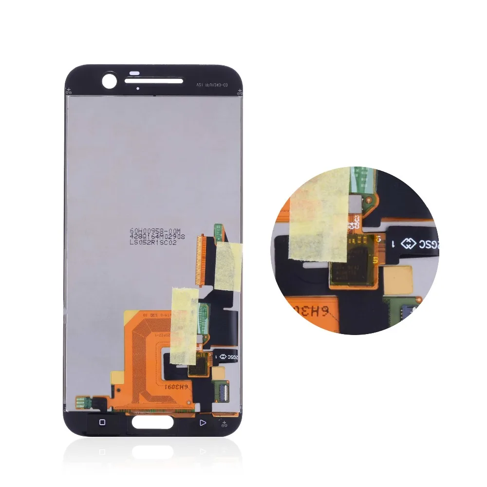 Дисплей для HTC One M10 LCD в сборе с тачскрином Оригинал 5.2&quot Черно белый|Экраны