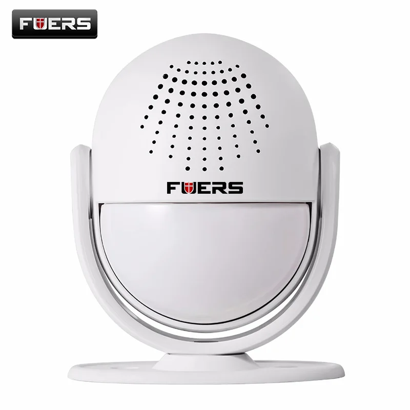 Fuers Добро пожаловать дверной звонок с изображением колокольчика 90 дБ