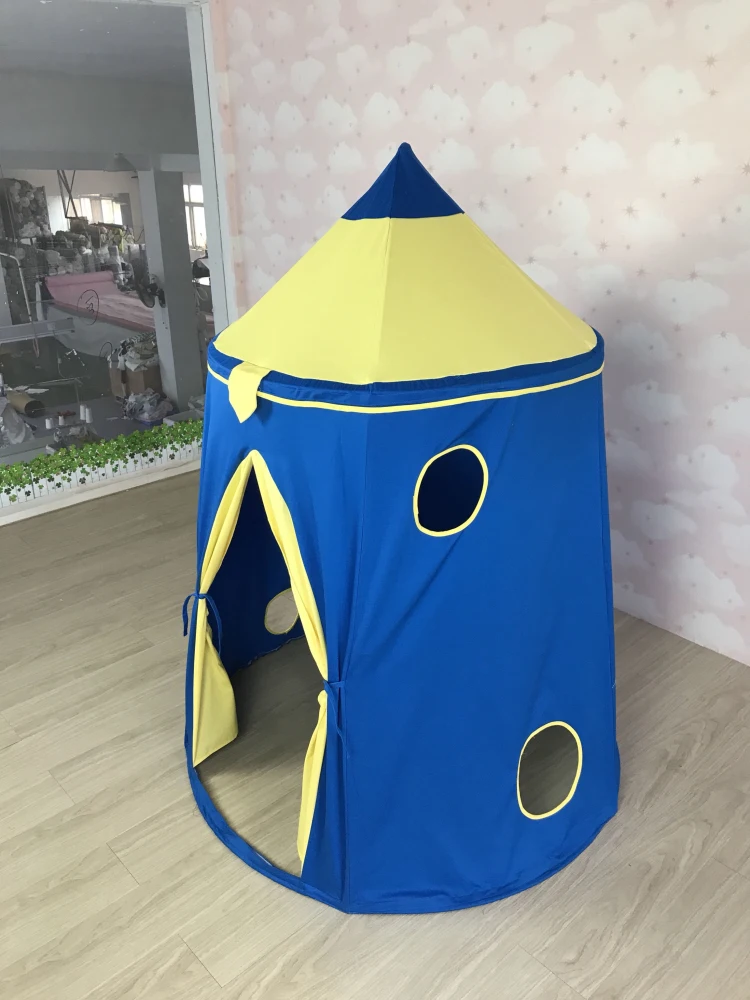 Дети вигвама палатка типи для детей синий дети играют дома игрушки Палатки