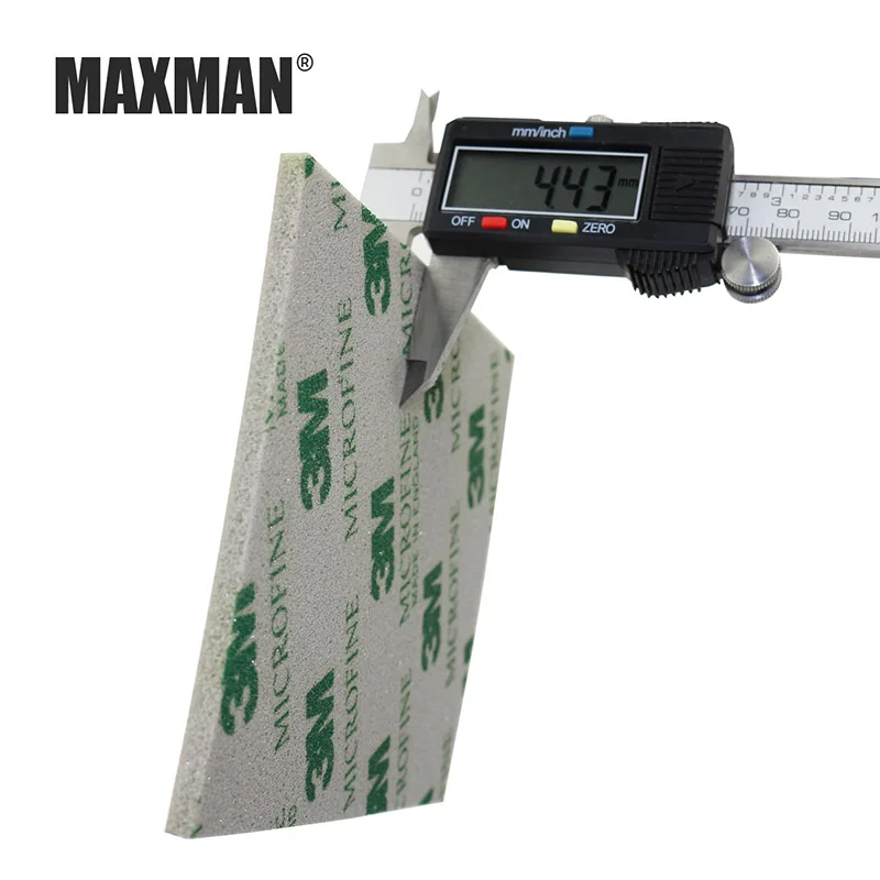 MAXMAN 3 м губка наждачная бумага 600#800#1000# для шлифовки и полировки стекла для волочения проволоки абразивный инструмент Аксессуары ручная полировка один пакет