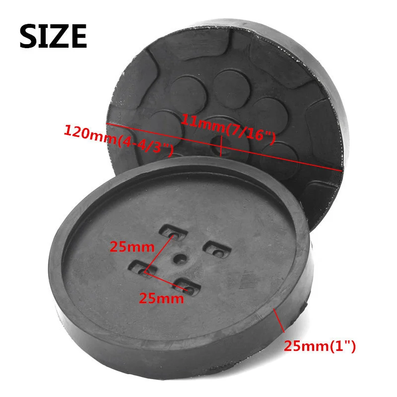 4 шт./лот резиновая прокладка против скольжения защита пола для тяжелых круглых