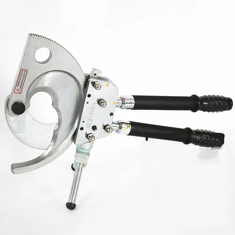 

XLJ-100A Ratchet Wire Cutter for Max 100mm armoured Cu/ Al cable Prohibited Cutting steel cable