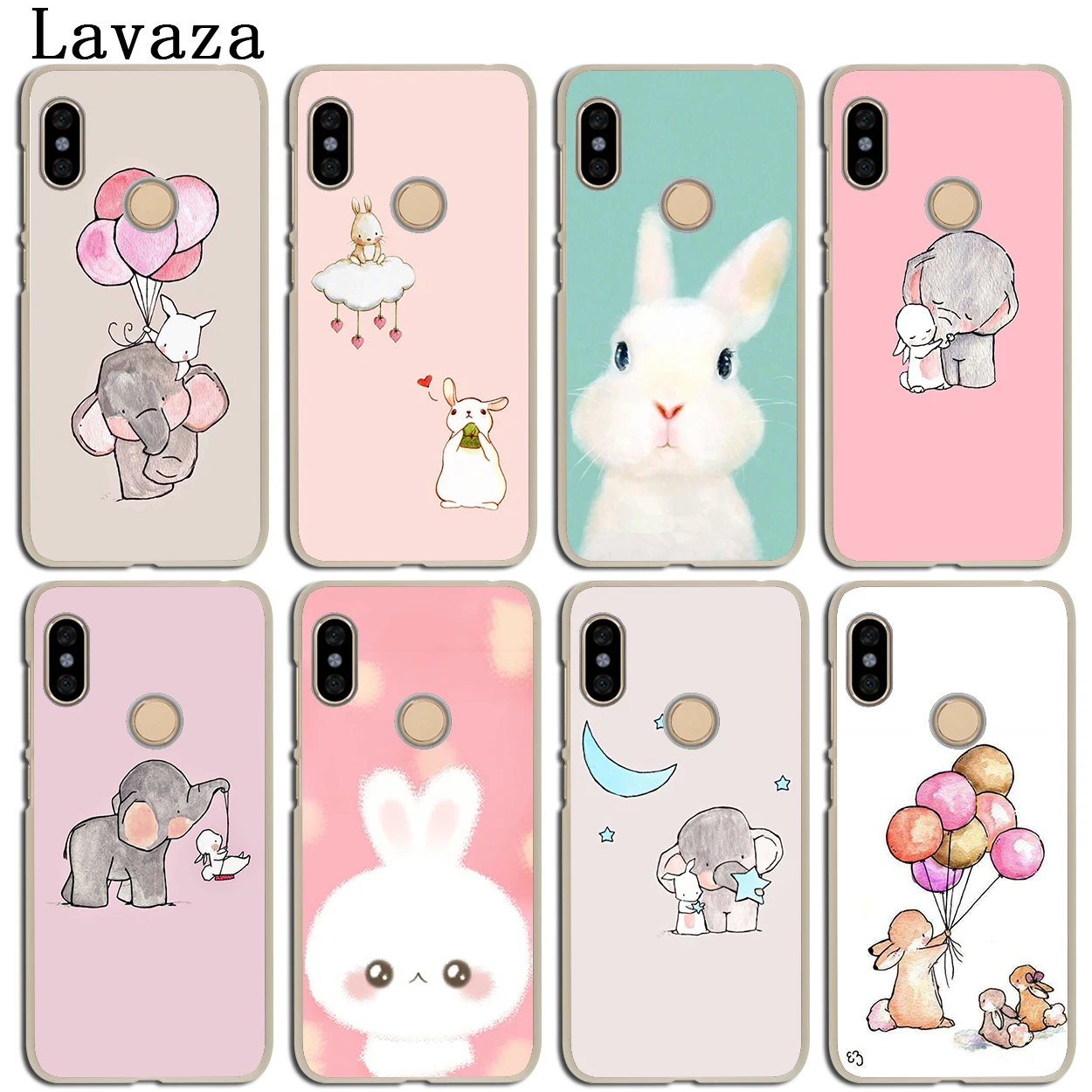 Lavaza милый чехол для телефона с кроликом Xiaomi MI 9 9T A3 CC9 CC9E 8 A2 lite A1 Redmi K20 7A 6A 8A Note 7 6 5 Pro |