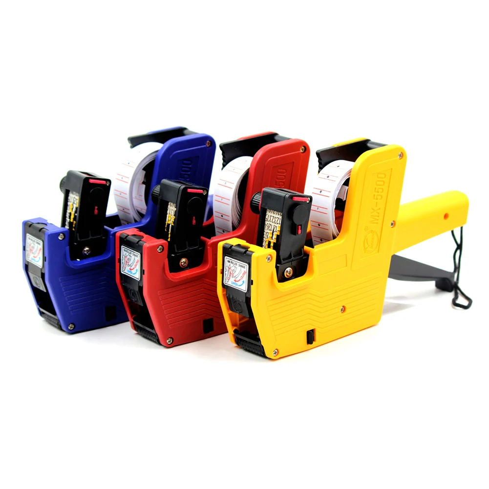 Новый ярлык для одежды с 8 знаками ценник EOS + 500 белый красными линиями ярлыки 1