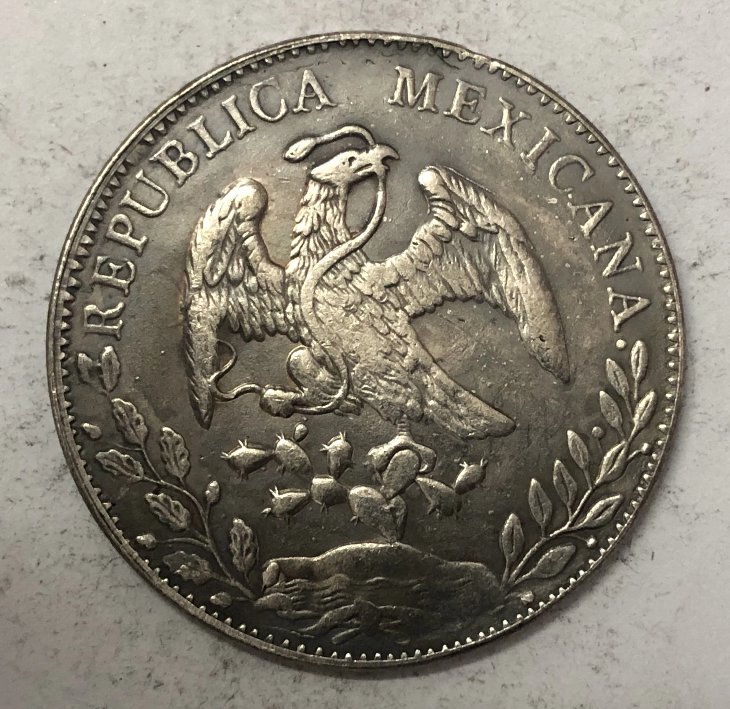 1765 Великобритания 1 Taller-Maria Terezia Maria Theresia Посеребренная Имитация монеты