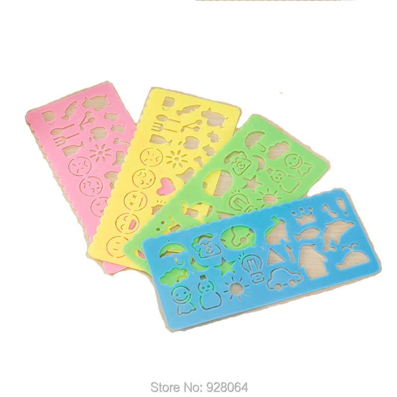 4 шт. пластиковые игрушки для рисования инструменты | Игрушки и хобби