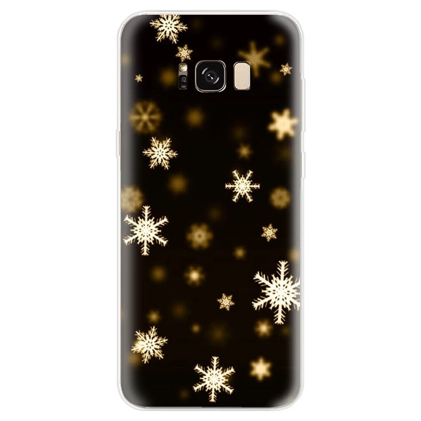 Мягкий чехол для Samsung Galaxy A3 A5 A7 A8 A30 A50 2016 2017 2018 J1 J3 J4 J5 J6 J7 S9 plus Snow силиконовый Funda AB113 |