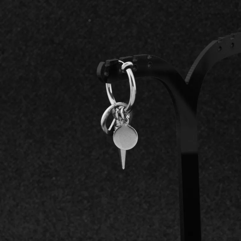 ear clip KPOP ДНК корейский 1 шт. Jewelry Bangtang серьги для мальчиков СУГА уха серьги гвоздики для женщин мужчин - Окраска металла: ear clip
