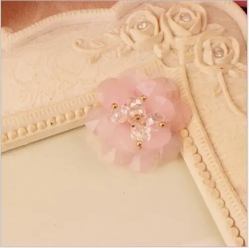 Новый дизайн 30 шт./лот украшение с белым горным хрусталем желеобразный Цвет 3D