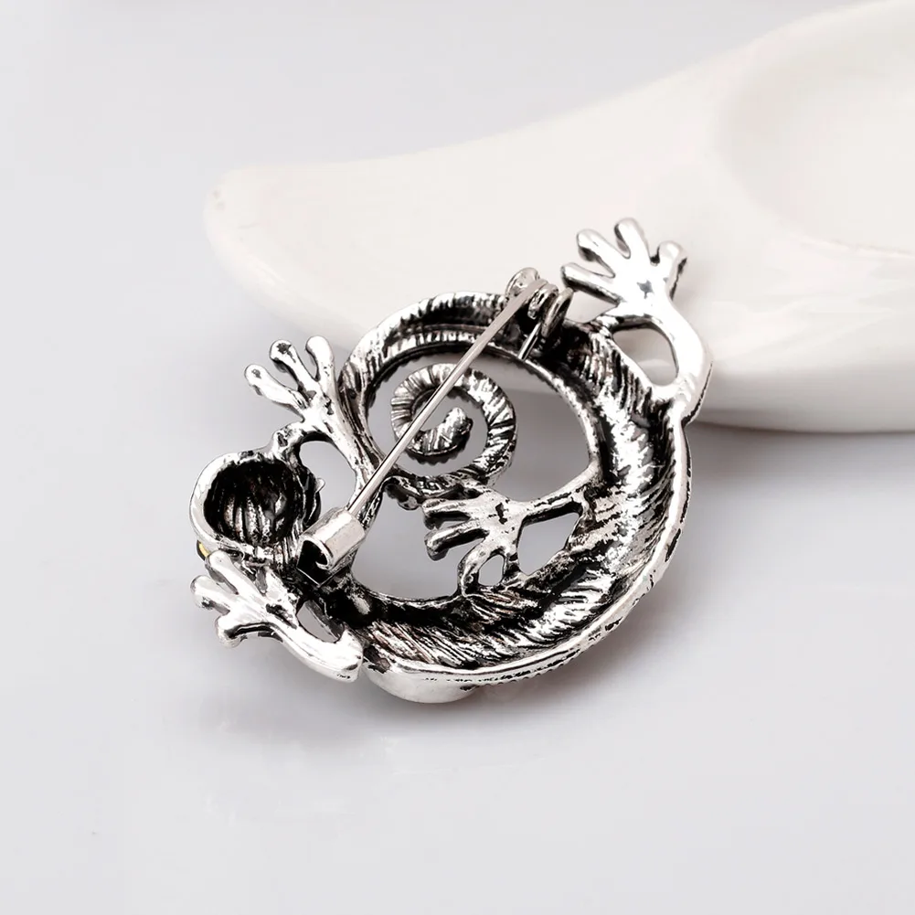 Мужская Женская Брошь на булавке сплав ящерицы/лягушки броши в виде животных