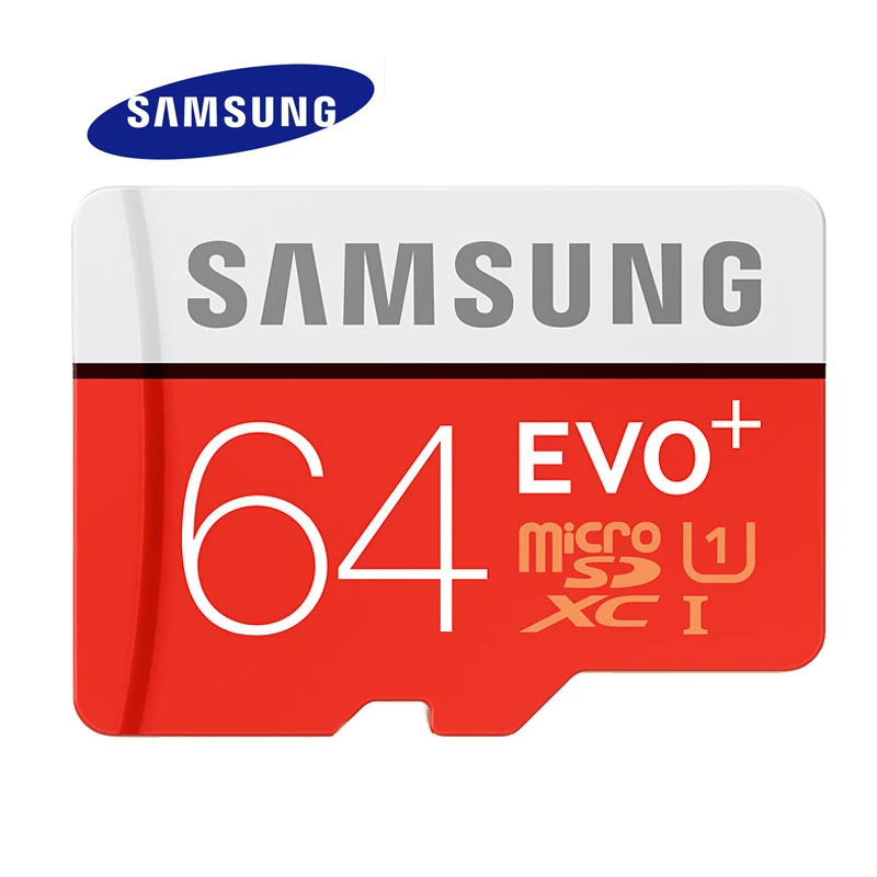 Samsung памяти 64 г SDHC SDXC TF80M класс EVO + MicroSD 10 микро-sd MB-MC64D C10 UHS TF транс бесплатная