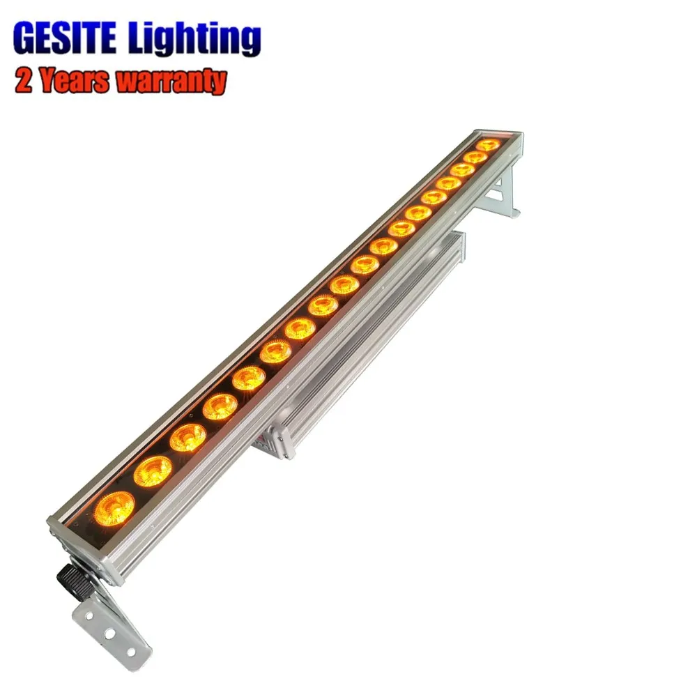 Светодиодная настенная шайба 6/10 DMX каналов 90 В-240 В Китай Tyanshine RGBWA UV 6в1 цвет 25