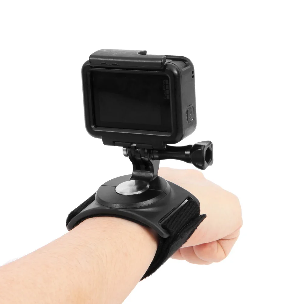 

360 Degree Rotate Hand Arm Wrist Strap Band Mount Holder Kit Fr Gopro Hero 5 4 3 SJCAM