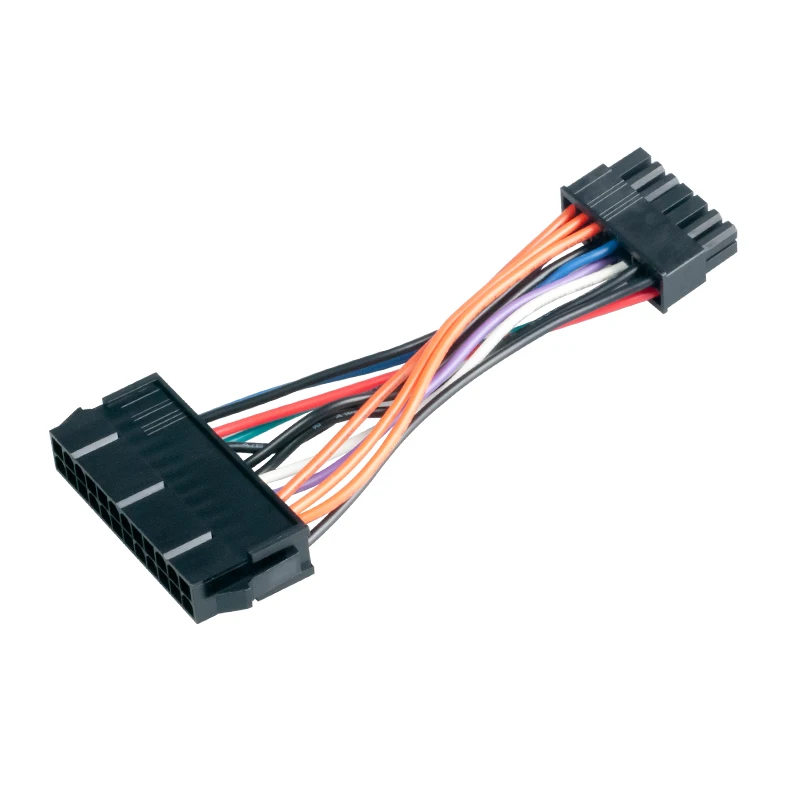 Кабель питания RGEEK 10 см провод 18AWG ATX 24 контакта на 14 контактов кабель адаптера для