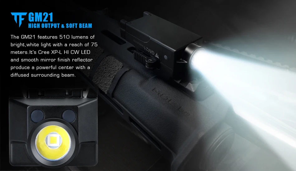 Мощный тактический светодиодный светильник-вспышка Cree XPL HI 1200lm фонарь светильник с двойным переключателем индикатор питания пистолет тактический фонарь