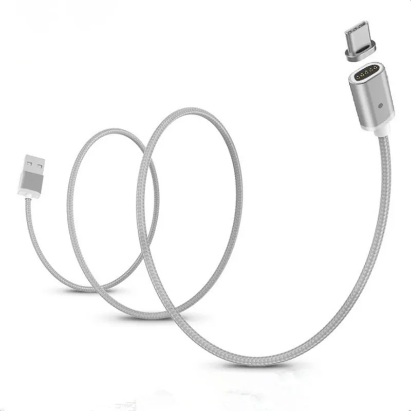 Магнитный зарядный кабель типа C для Samsung S8 Plus Micro USB зарядное устройство Магнит Type