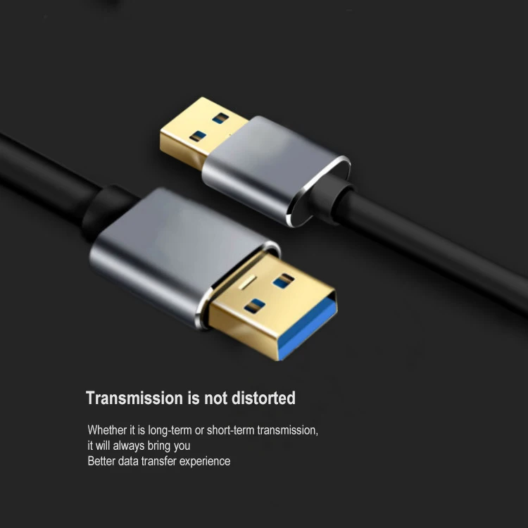 USB-USB кабель Тип A папа-папа USB 2,0 удлинитель для жесткого диска радиатор Компьютерная камера кабель удлинитель USB