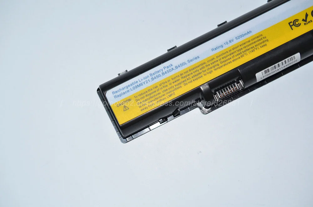 Golooloo B450 4400MaH лаптоп с Батарея для lenovo L09S6Y21 L09M6Y21 B450L B450A|laptop battery for lenovo|laptop batterybattery