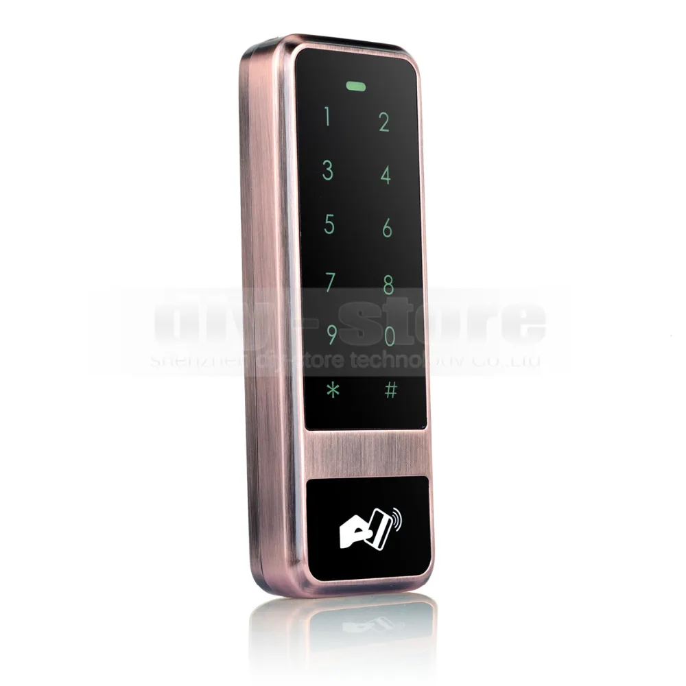 DIYSECUR Touch Button Keypad 125KHz RFID ID Cards Proximity Reader Access Controller Kit For House / Office Home Improvement |