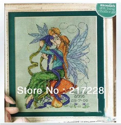 14CT сказочный набор для мамы и ребенка крестиков Joan Elliot 30x40 см CS 074WM|cross stitch set|cross