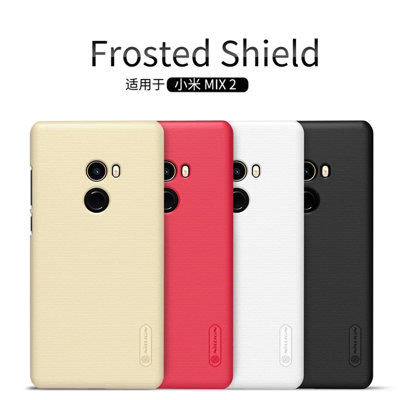 For Xiaomi Mi MIX 2 Case Nillkin frosted pc hard cases matte back cover for MI MIX2 case protective coque phone shell |