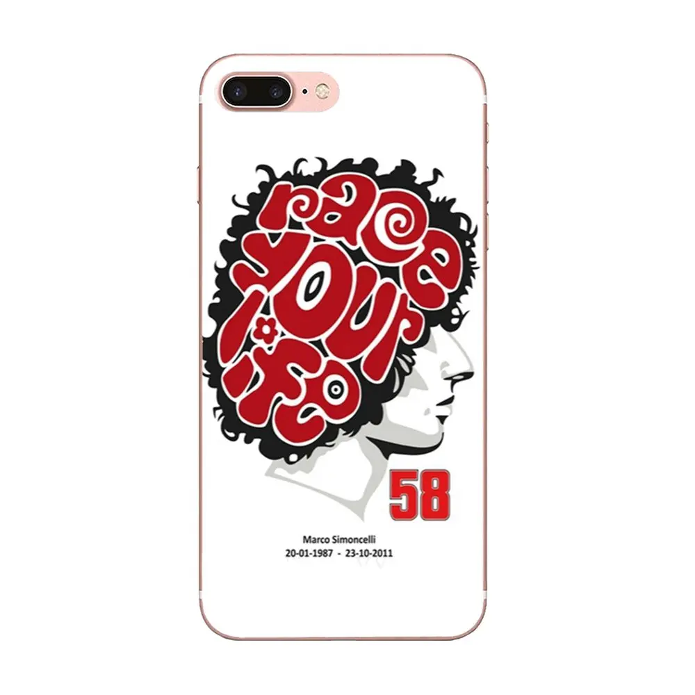 Мягкие чехлы для телефонов с логотипом Марко Simoncelli 58 Galaxy J1 J2 J3 J330 J4 J5 J6 J7 J730 J8 2015 2016