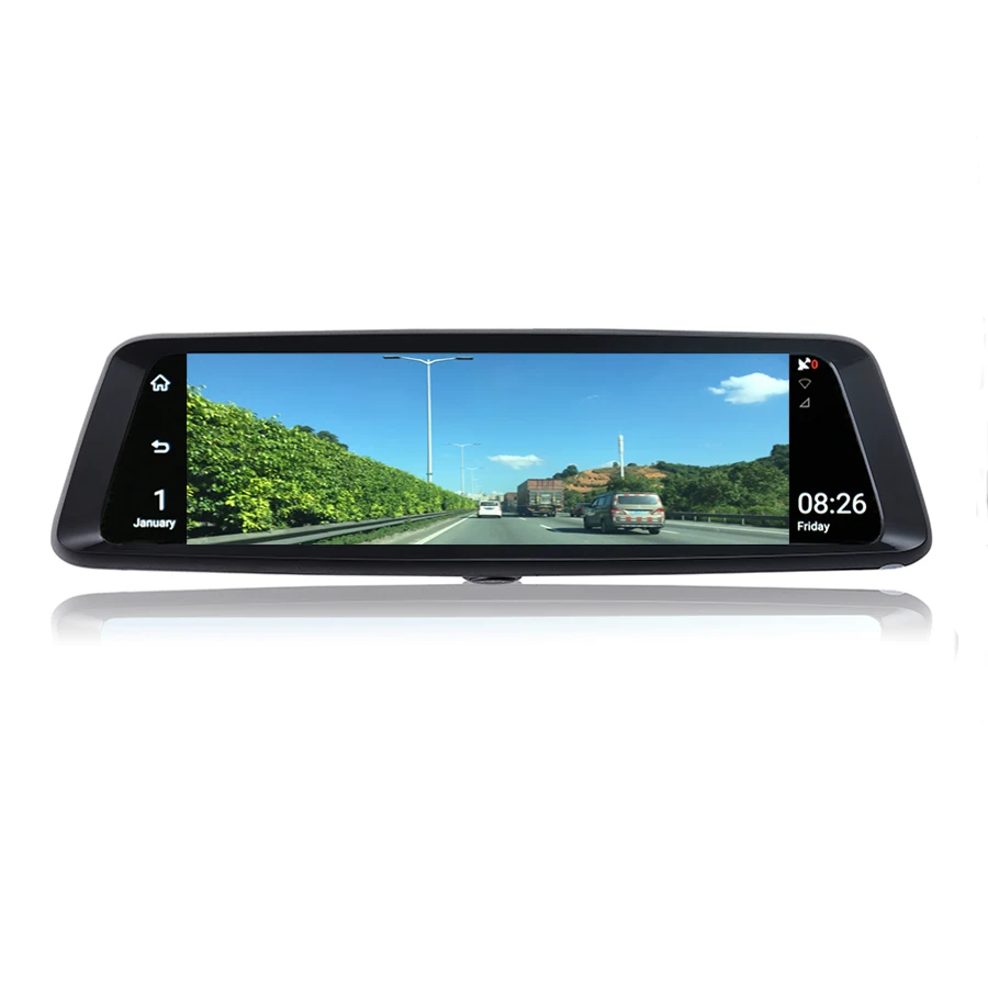 Otstrive 10 дюймов потоковое видео регистратор 4G Android WiFi Bluetooth ADAS GPS навигация 1080P