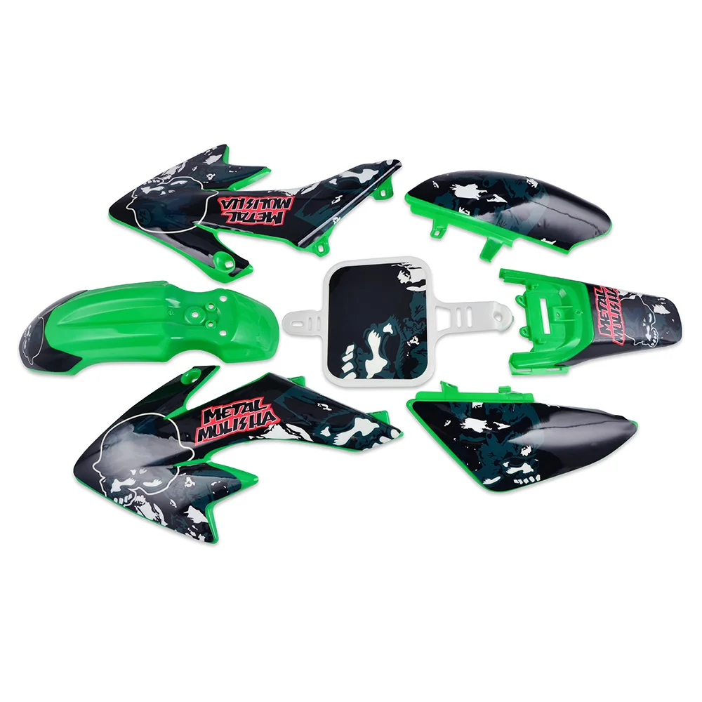 

6 STYLES Plastic Fenders Fairing Graphics Decal Sticker For Honda CRF50 2004-2012 Chinese CRF 50 XR50 70 90 110 125 140 150 160