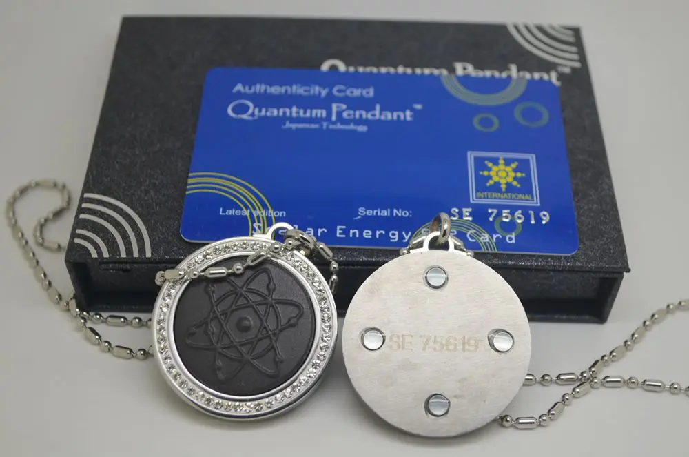 Хит! Бесплатная доставка из нержавеющей стали Квант энергии скалярный кулон