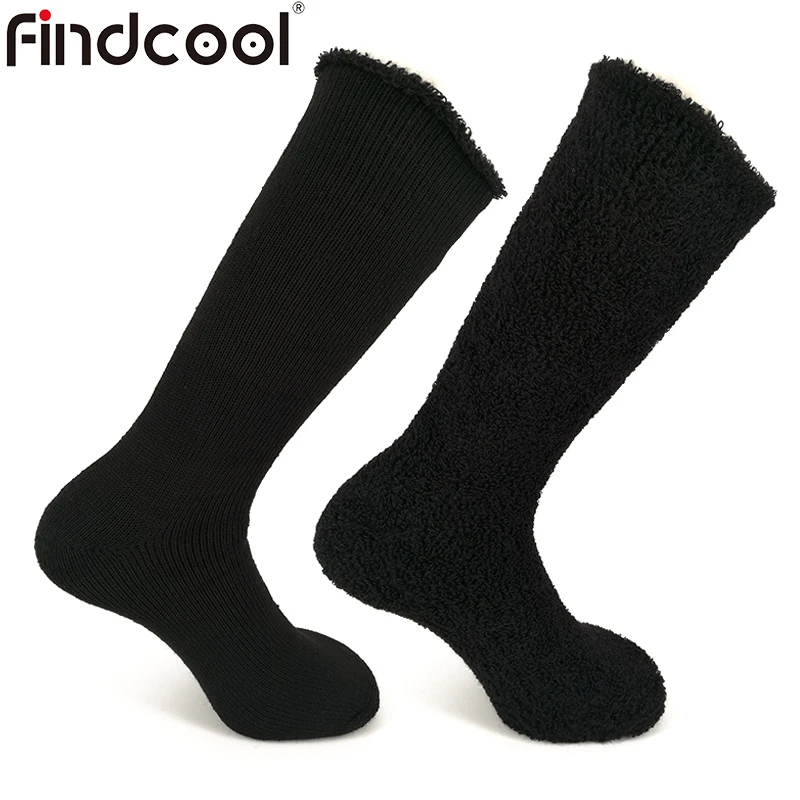 

Findcool носки из мериносовой шерсти для женщин и мужчин зимние уличные лыжные велосипедные спортивные носки утепленные носки