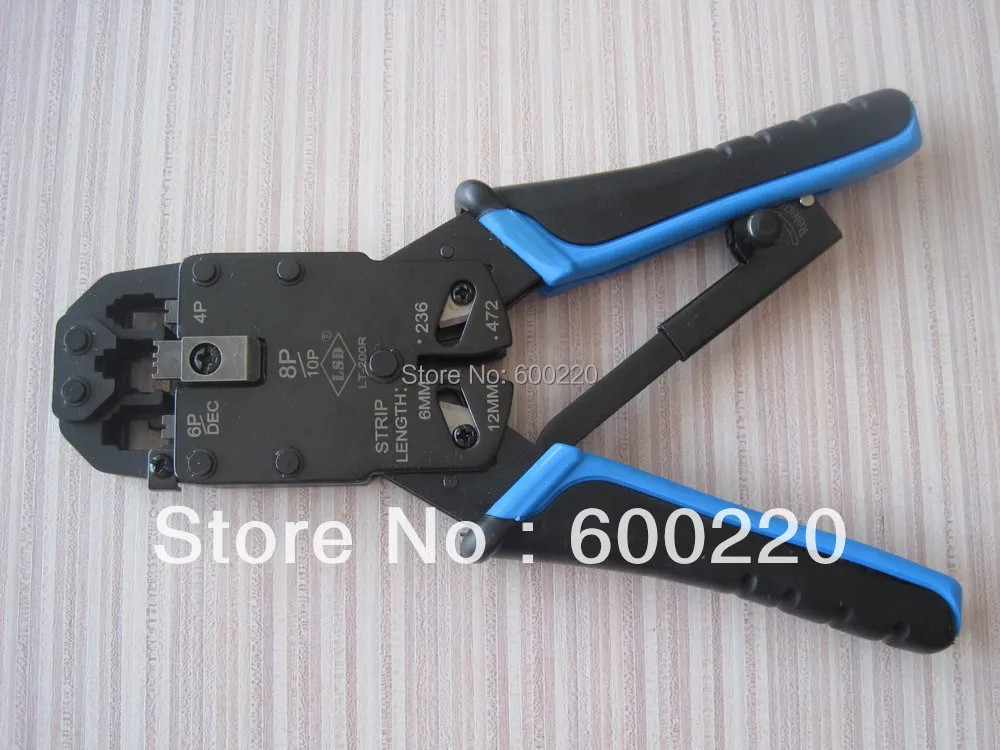 Обжимной инструмент RJ45 модульный обжимной RJ10 RJ11/12 для сети|modular crimping tool|crimping toolrj45