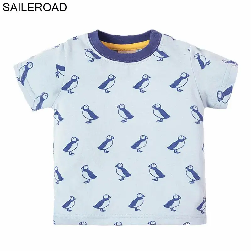 2708 same picture SAILEROAD/Полосатые футболки для мальчиков с машинками; летние топы для детей; детская рубашка с рисунком журавля и грузовика; футболки для малышей; одежда - Цвет: 2708 same picture