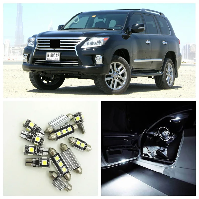 15 шт. Автомобильные светодиодные лампы Canbus 2008 2013|trunk light|car interior led kitinterior lights for cars |
