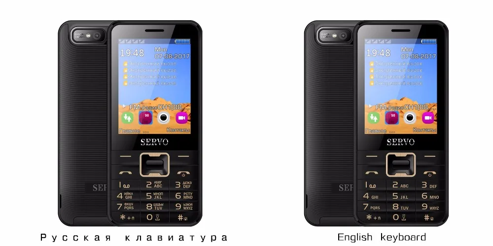 Quad Sim сотовый телефон Quad Band 2,8 дюймов 4 sim-карты 4 резервный телефон Bluetooth фонарик MP3 MP4 GPRS клавиатура на русском языке