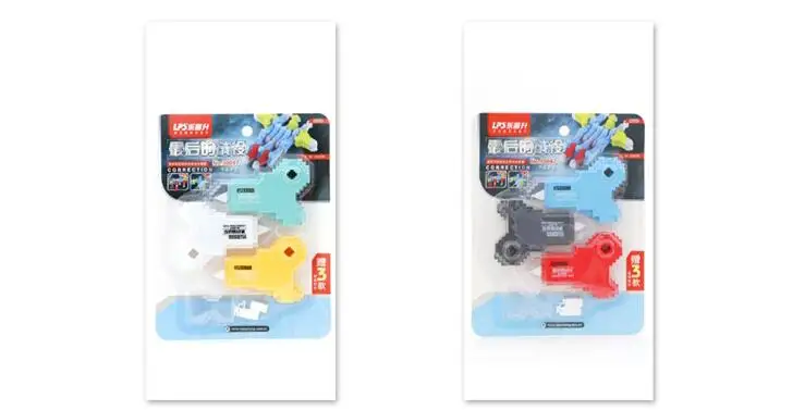 

Building Block Correction Tape Novelty Corrector Tape for School Writing Supplies , Set of 3
