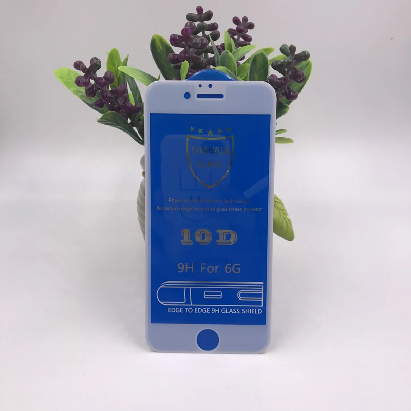 10D ультра HD жесткая пленка из закаленного стекла для iPhone 6 6s 7 8Plus X полное покрытие гладкая пленка для iPhone XS Max XR XS пленка для переднего экрана