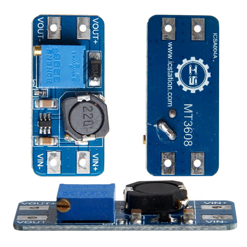 MT3608 DC Step Up Module Adjustable Converter Booster Power Supply Output 2A | Обустройство дома