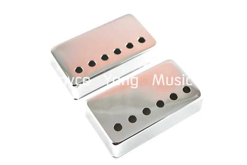 1 комплект из 2 предметов Niko хромированная латунная крышка Humbucker Пикап 50/60 мм для