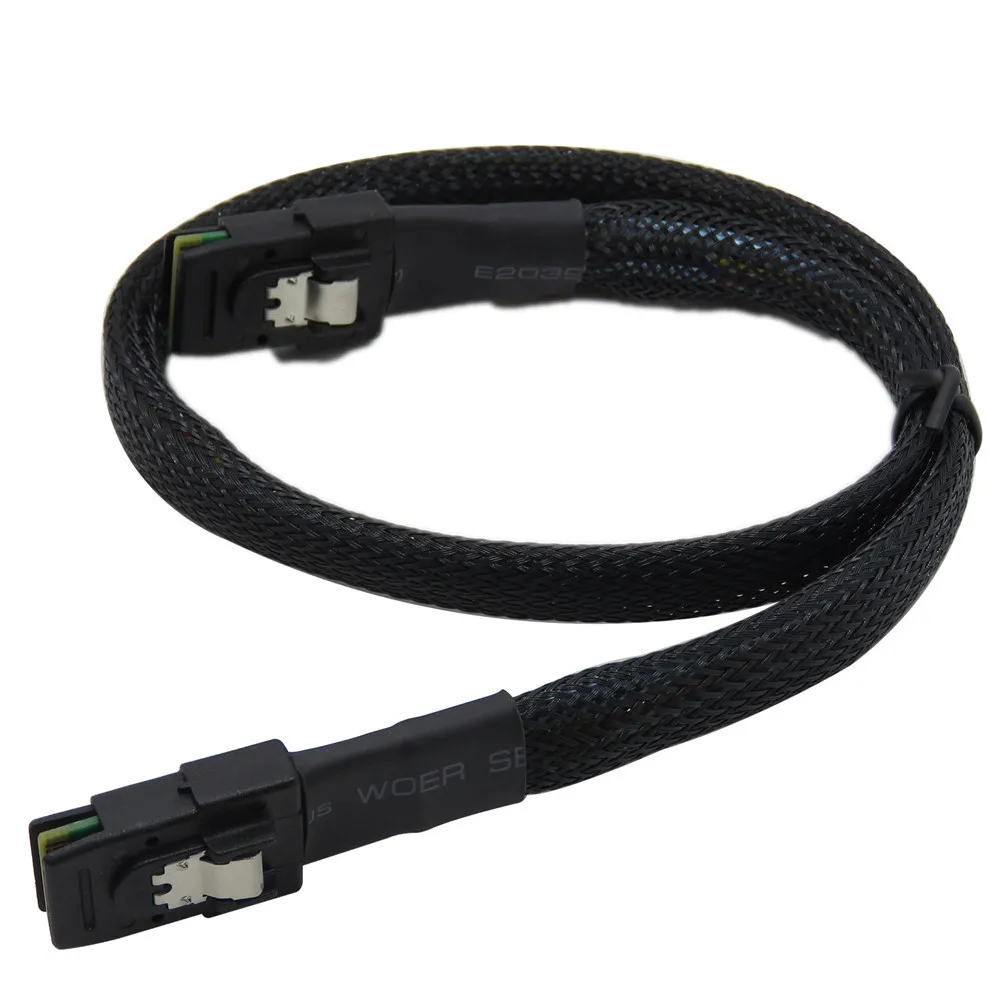 Mini Sas 36P SFF 8087 к 36 с волокнно Оптической вилкой кабель для передачи данных 0 5 м 1 м|mini