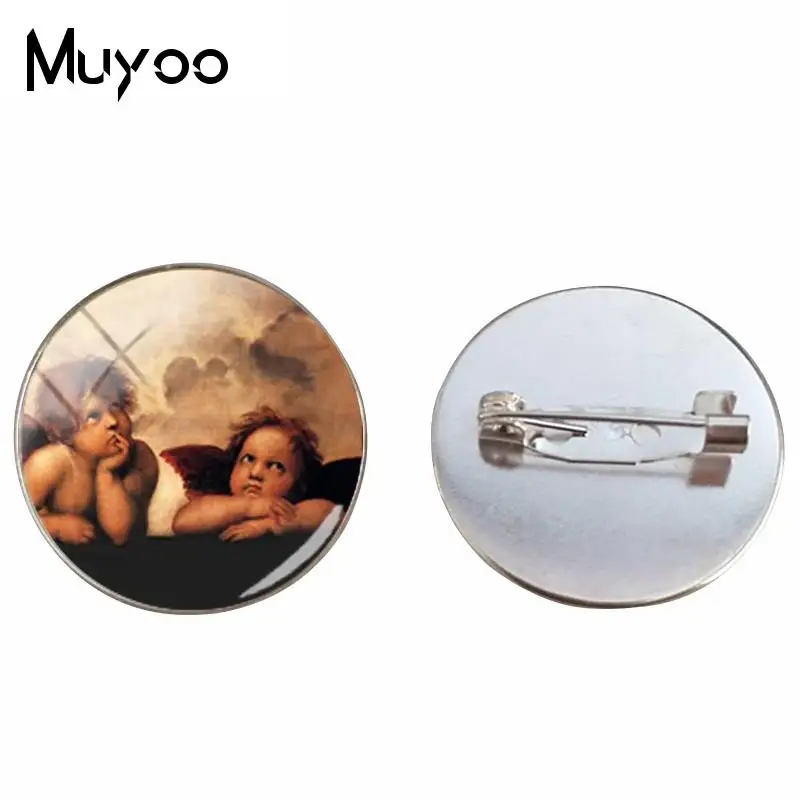 2018 новый стиль Херувим картины с ангелом нагрудник сладкий ребенок брошь булавка