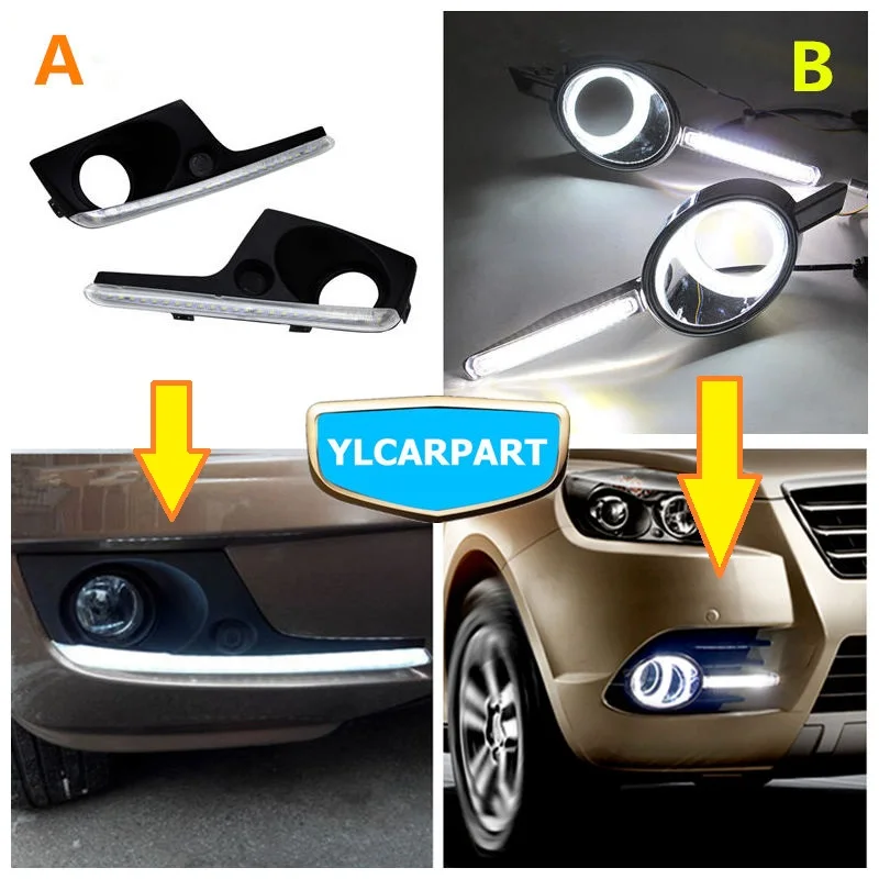 Автомобильные светодиодсветодиодный дневные ходовые огни рама противотуманных
