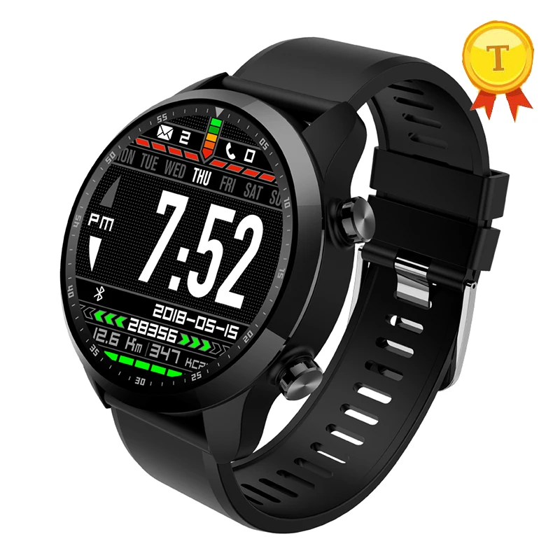 Смарт-часы 1,3 дюймов ips lcd Android 6,0 ips 620 мАч с высокой батареей, спортивные Bluetooth 4,0 Смарт-часы wristwatct, водонепроницаемые для Xiaomi